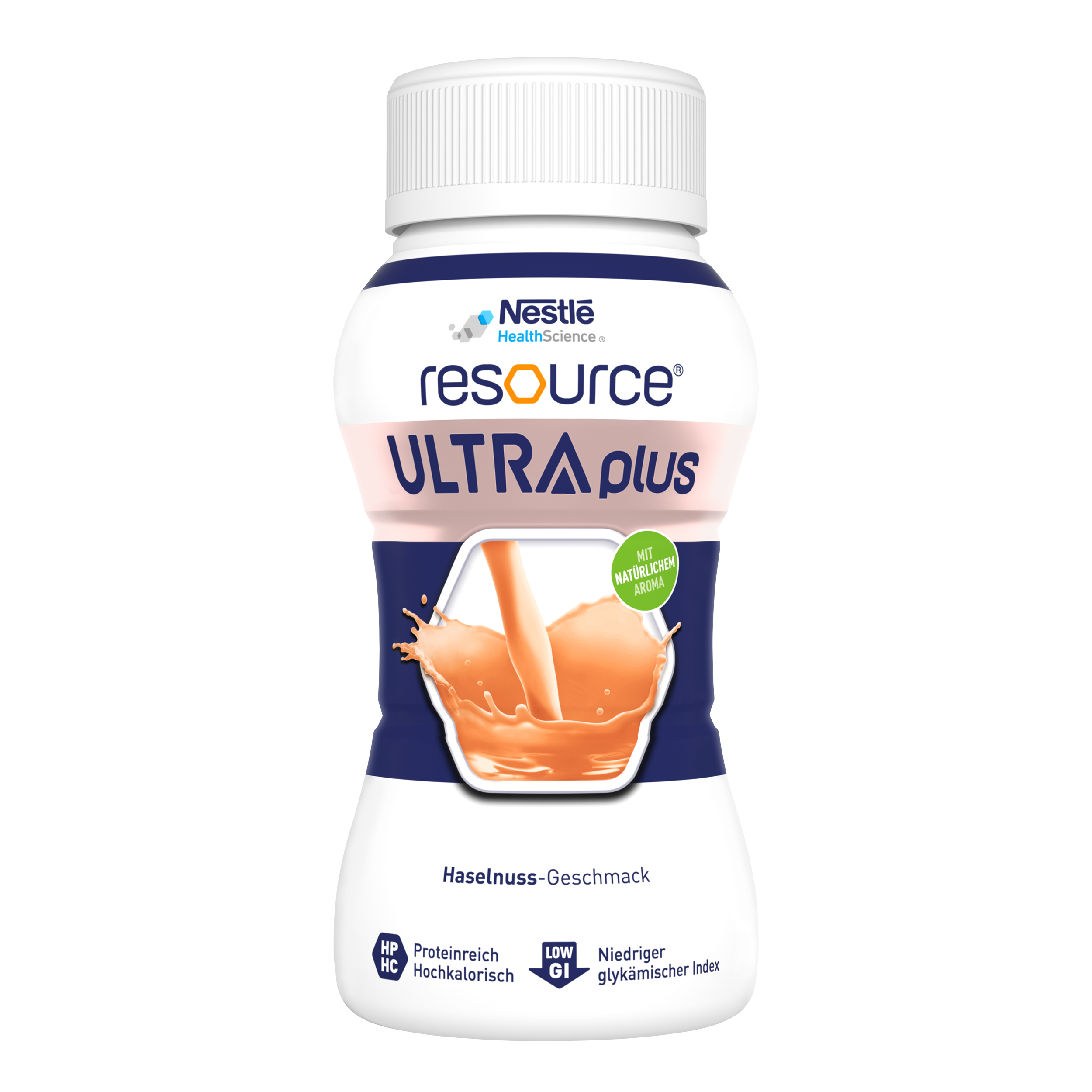 Resource Ultra Plus Haselnuss, 200-ml-Flasche