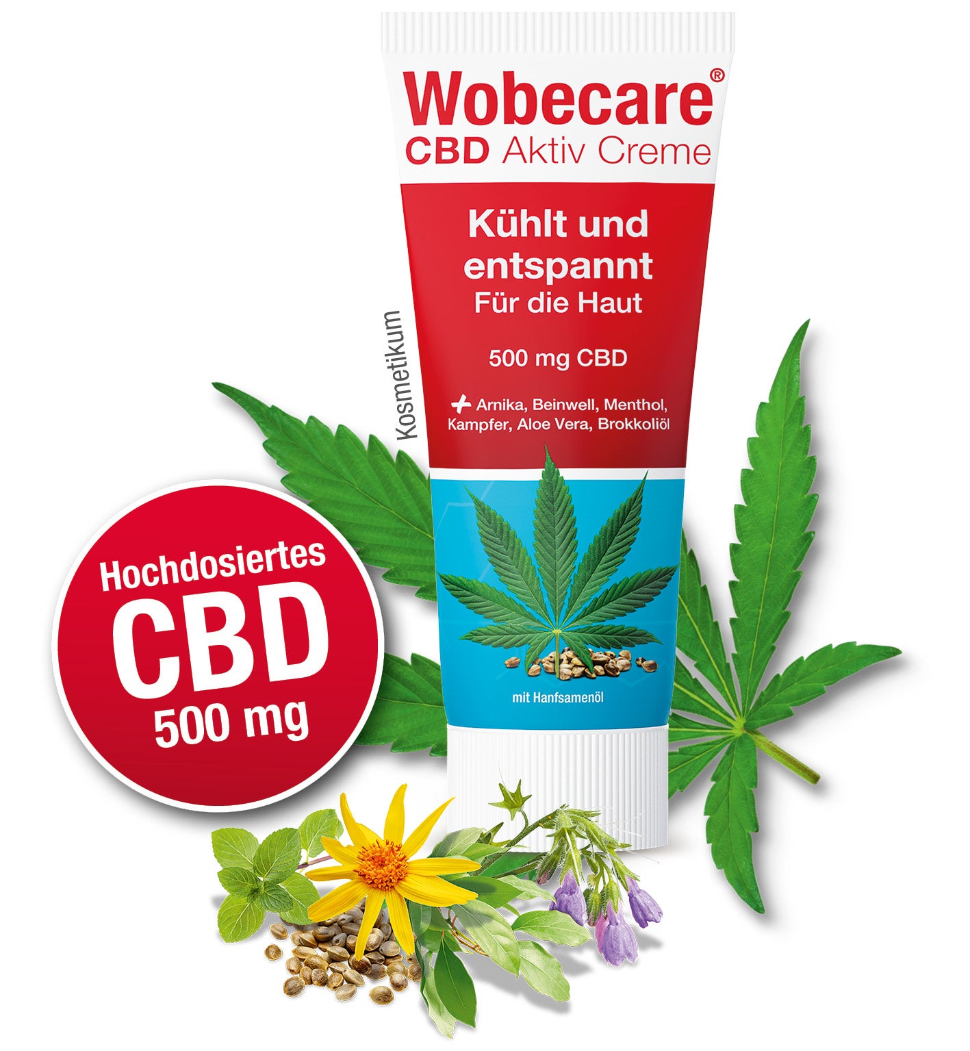 Wobecare® CBD Aktiv Creme