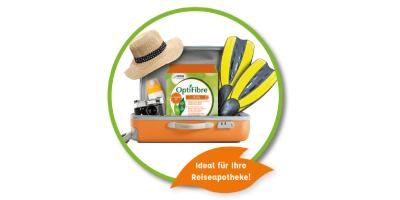 OptiFibre® Flora bei Reisedurchfall