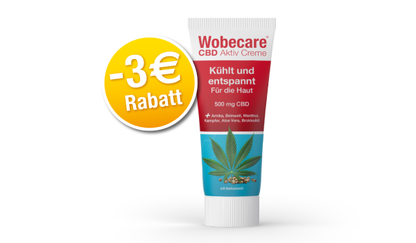 Wobecare 3€ Rabattaktion