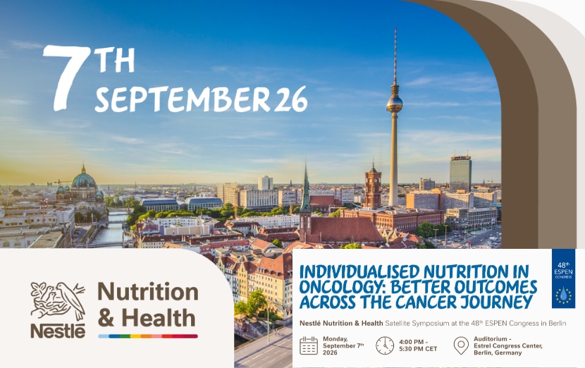 Symposium im Livestream: Individualised Nutrition in Oncology