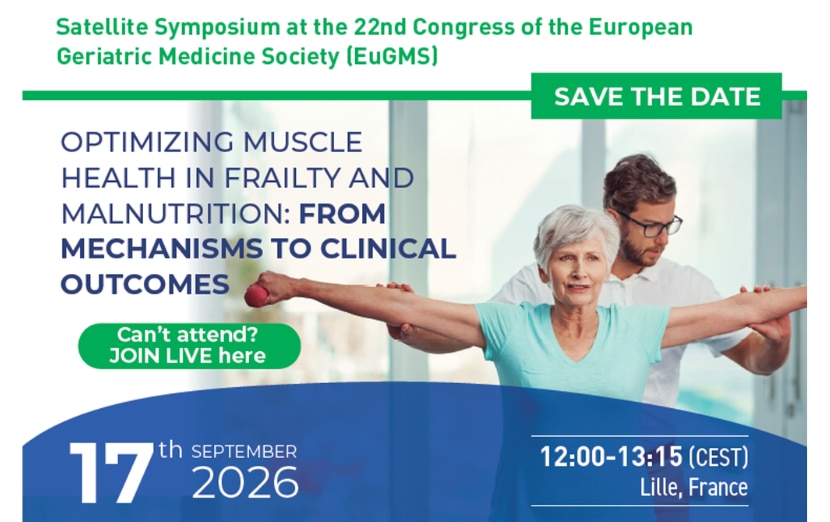 Symposium im Livestream: Optimizing Muscle Health in Frailty and Malnutrition