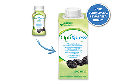 OptiXpress® in neuer Verpackung erhältlich!
