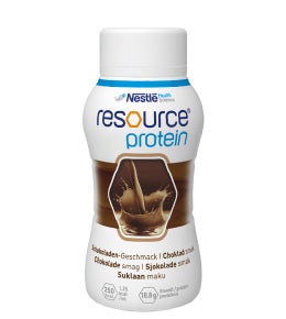 Flasche Nestlé Resource Protein Schokoladengeschmack