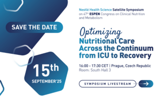 Veranstaltungsankündigung: Nestlé Health Science Satellitensymposium